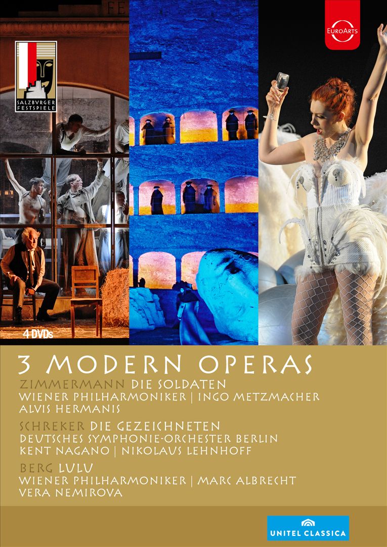 3 Modern Operas: Zimmermann, Schreker, Berg [Video] cover art