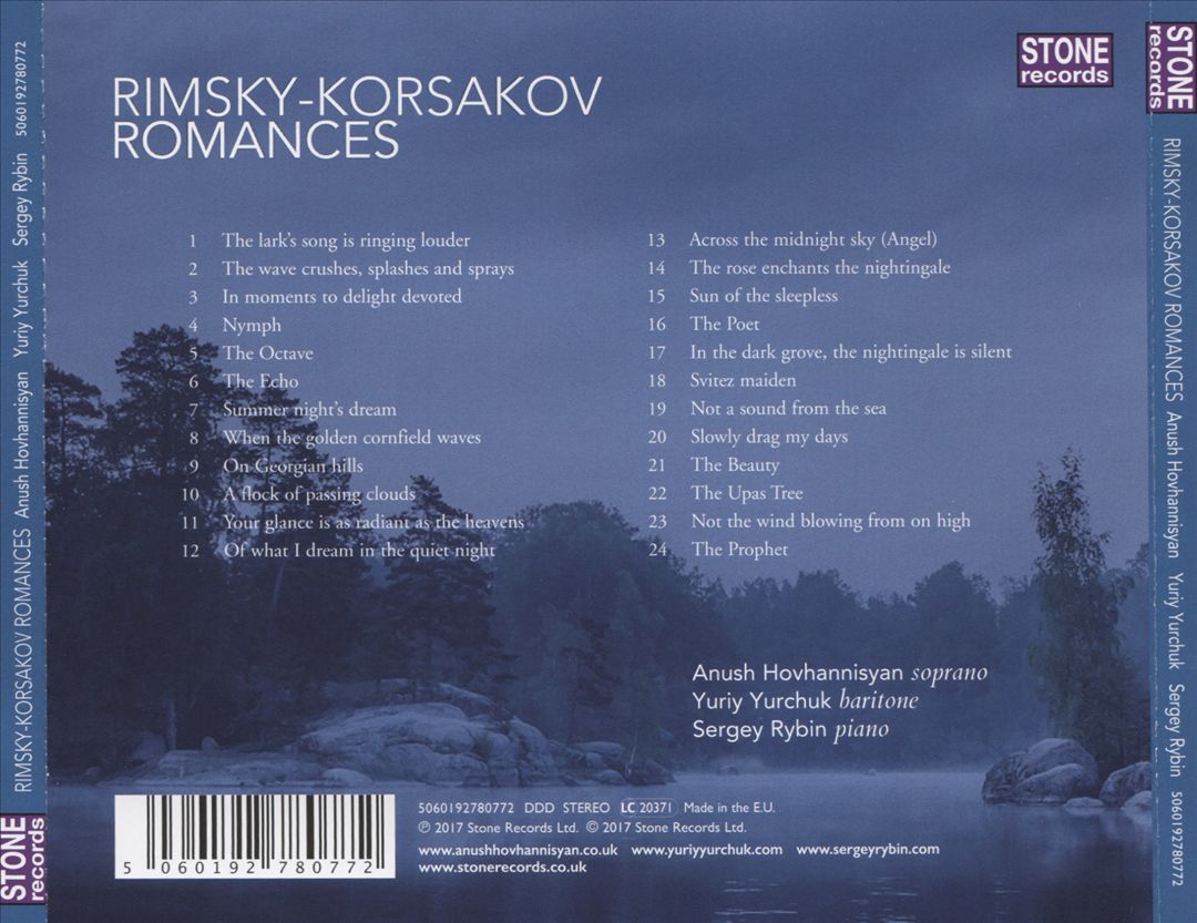 Rimsky-Korsakov: Romances cover art