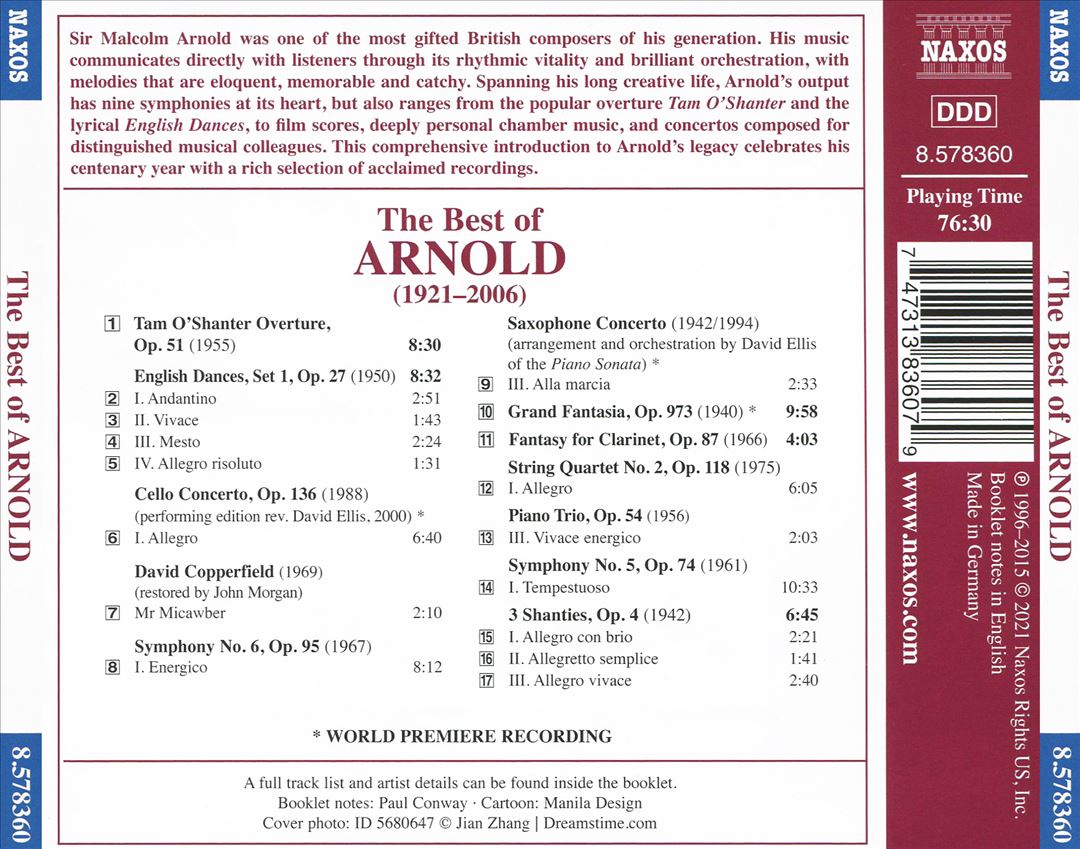 Best of Arnold cover art