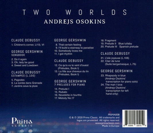Two Worlds: Debussy & Gershwin cover art