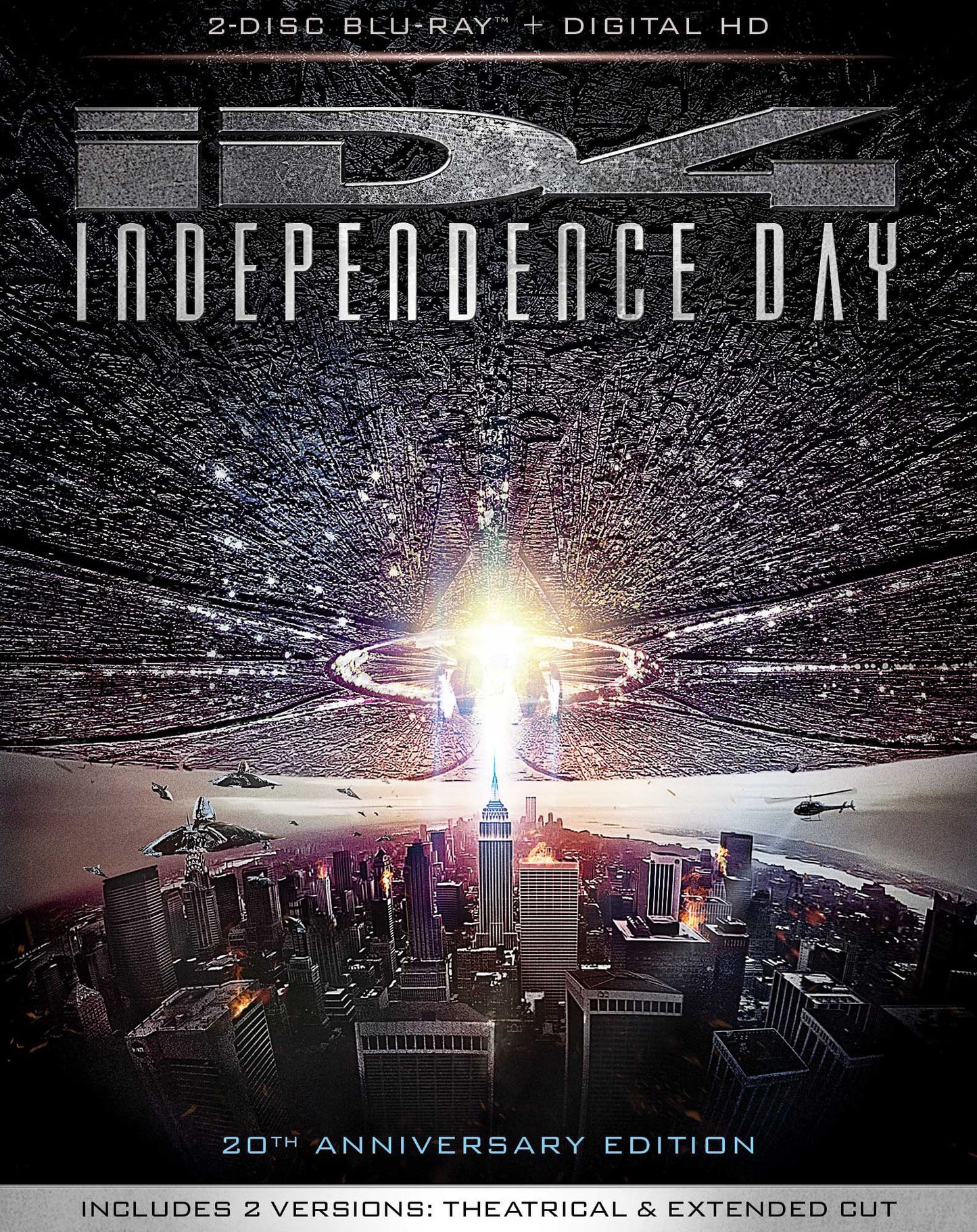 Independence Day [Includes Digital Copy] [Blu-ray] [20th Anniversary Edition] cover art