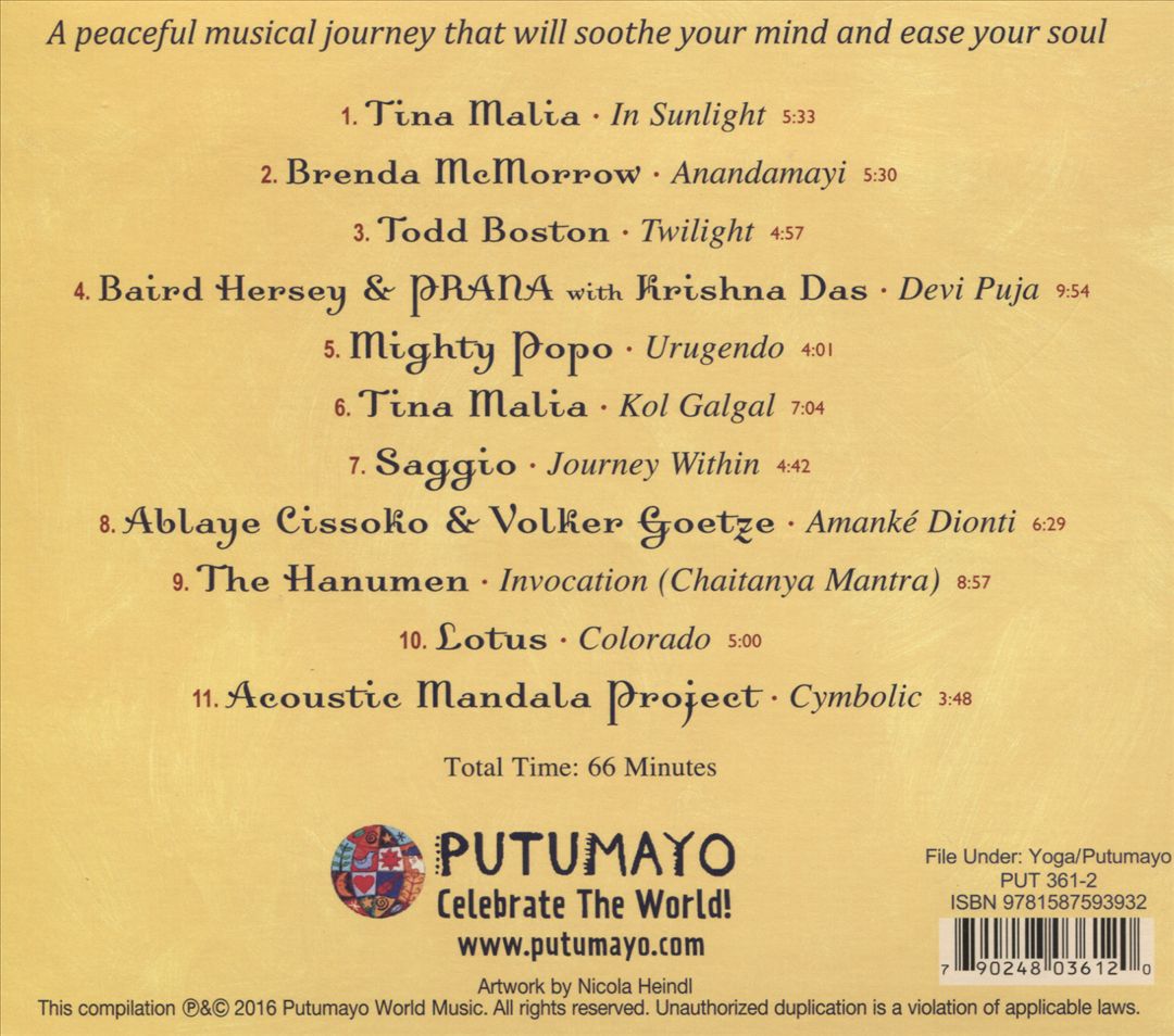 Putumayo Presents: Acoustic Yoga cover art