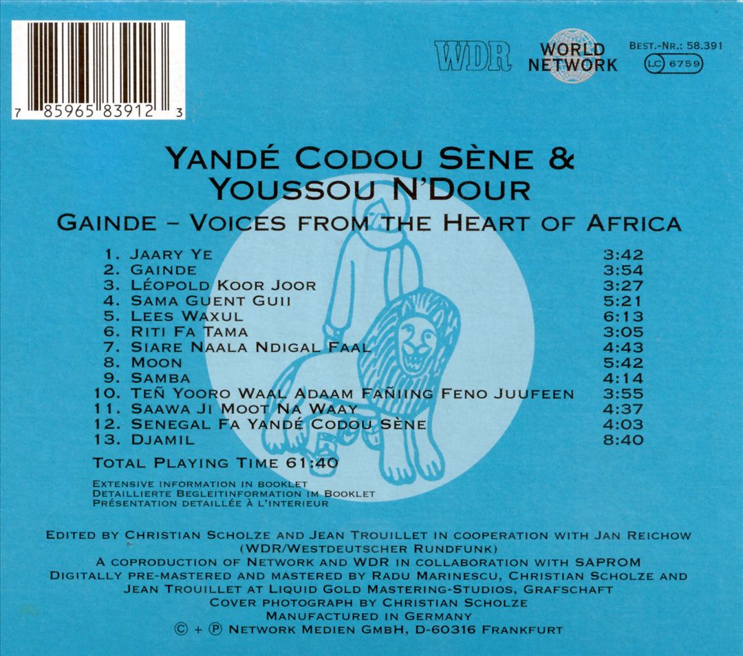 Gainde: Voices from the Heart of Africa cover art