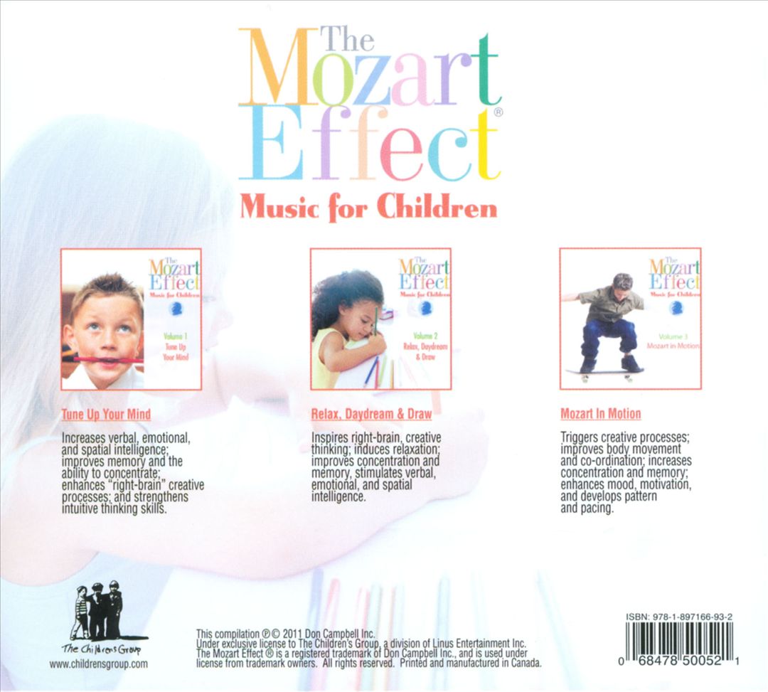 Effet Mozart: Musique pour enfants cover art