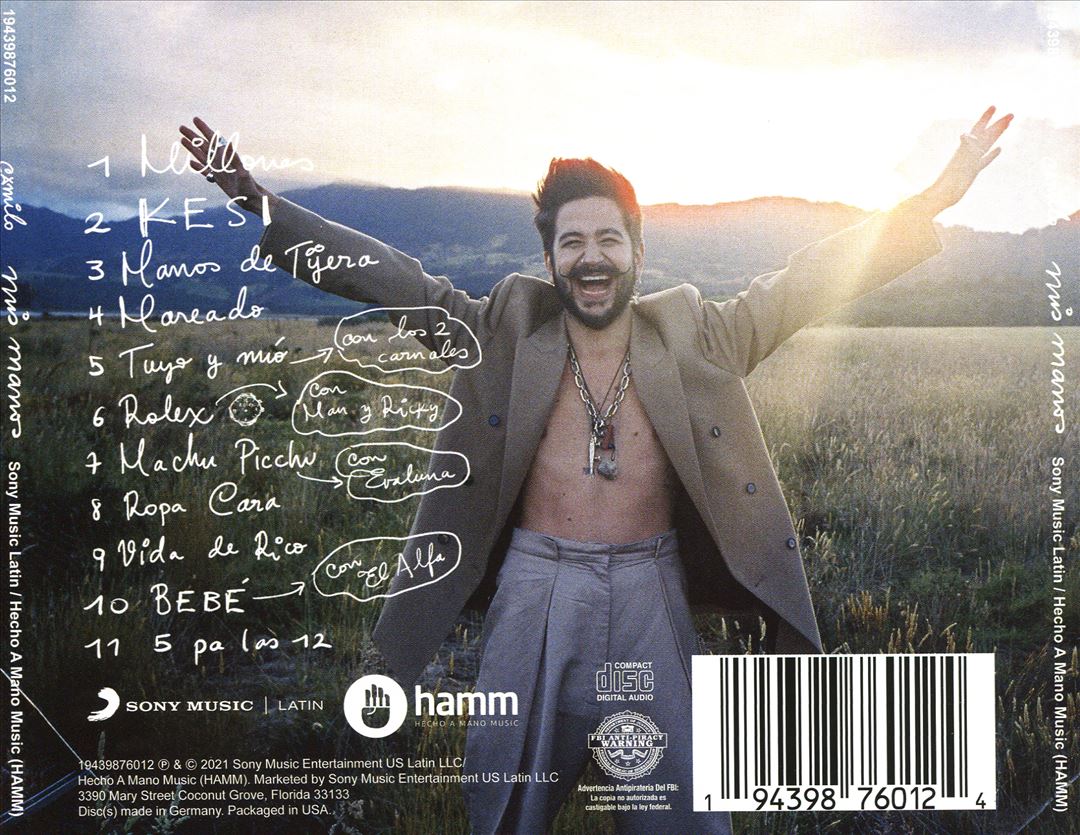 Mis Manos cover art