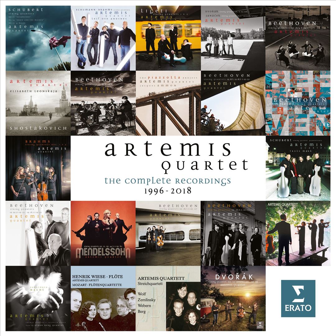 Artemis Quartet: The Complete Recordings 1996-2018 cover art
