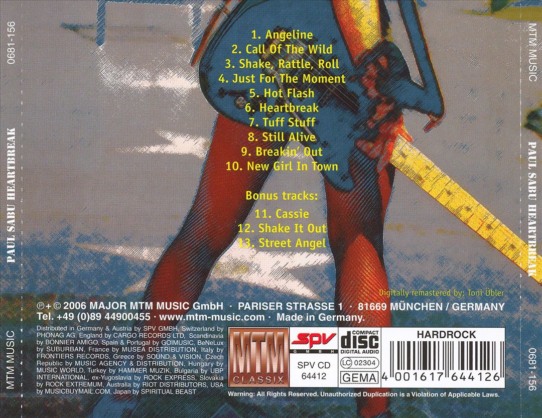 Heartbreak cover art
