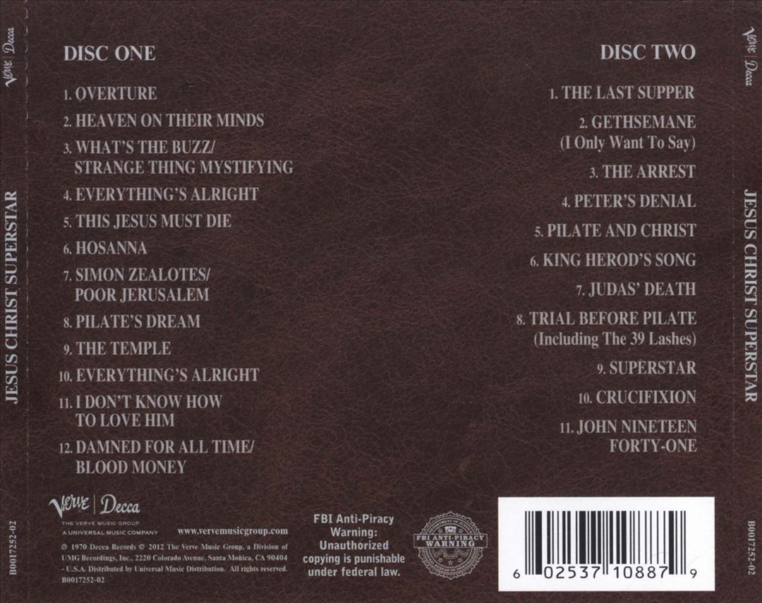 Jesus Christ Superstar [Remastered] cover art