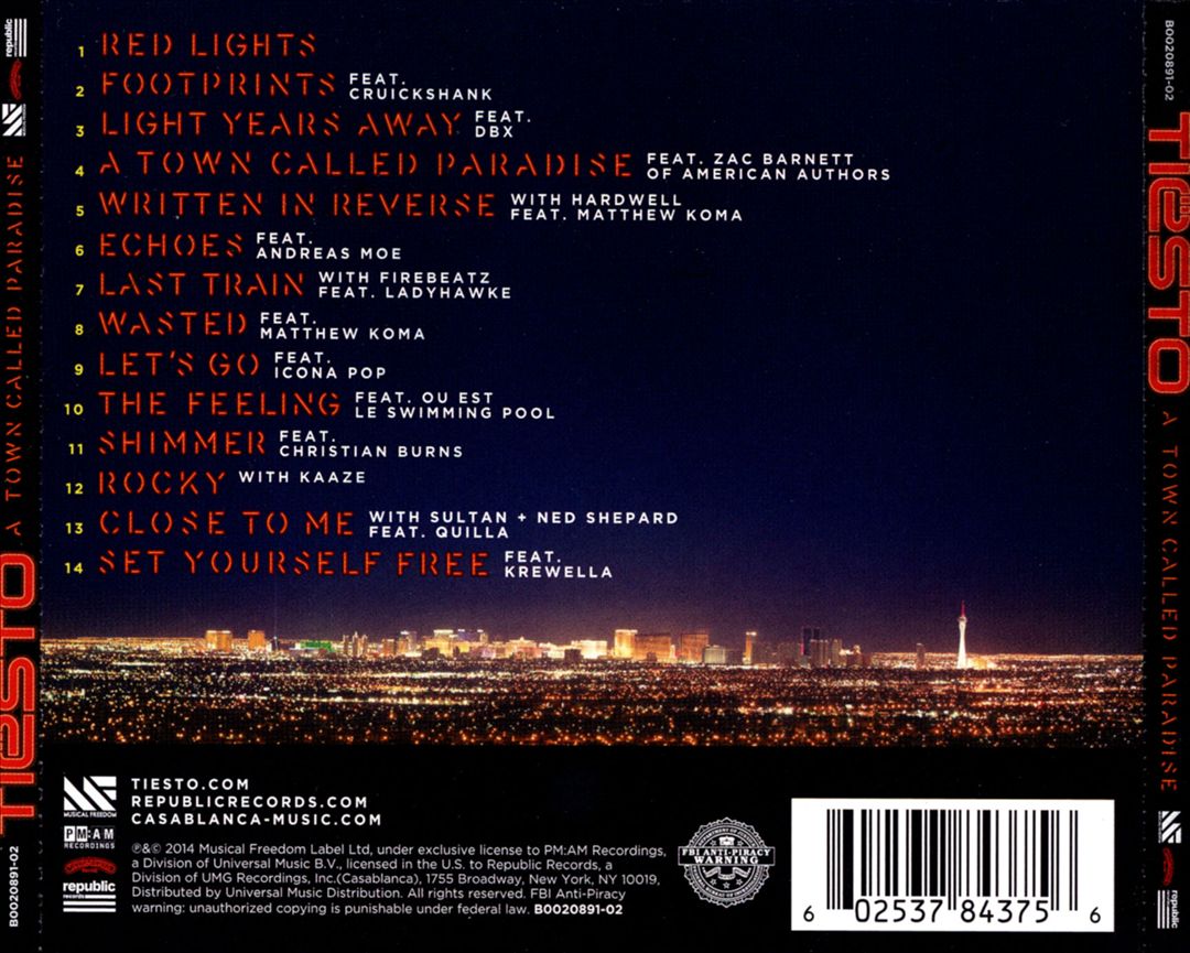 Town Called Paradise cover art