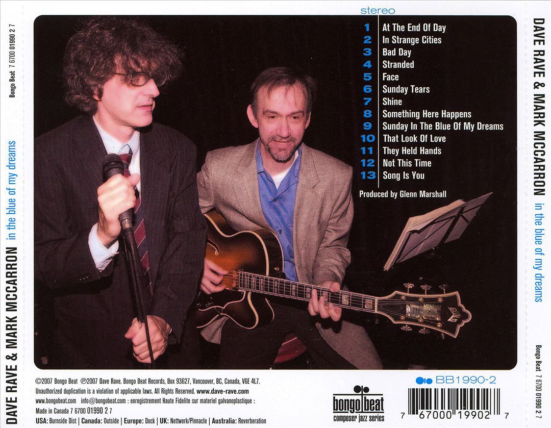 In the Blue of My Dreams cover art