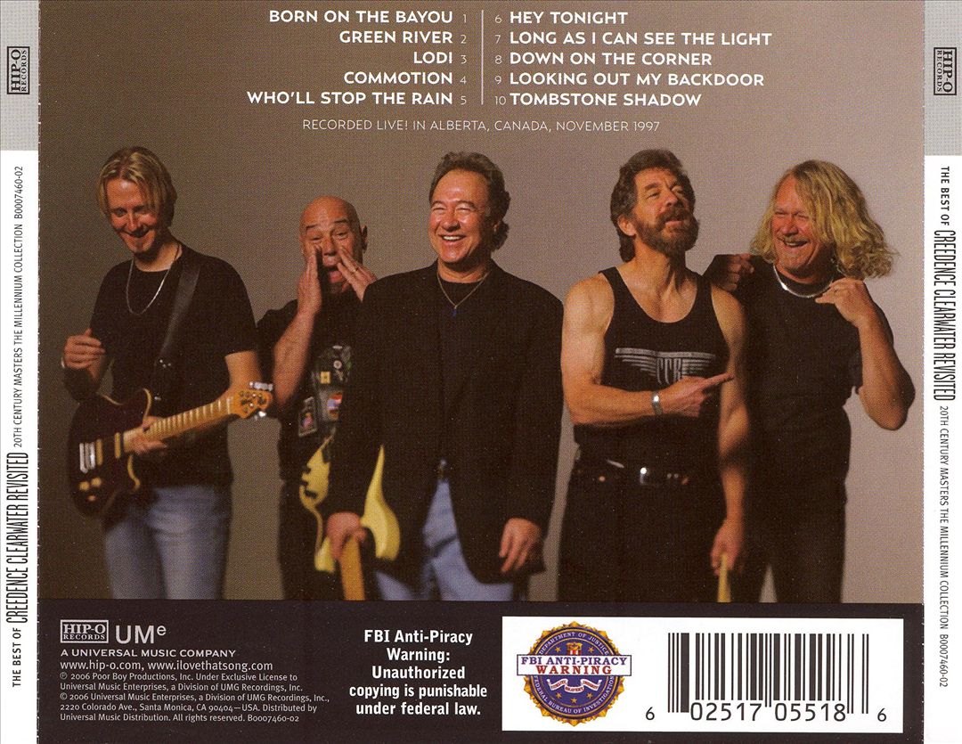 20th Century Masters - The Millennium Collection: The Best of Creedence Clearwater Revi cover art