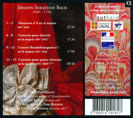 Bach: Concerts avec plusieurs instruments, Vol. 6 cover art