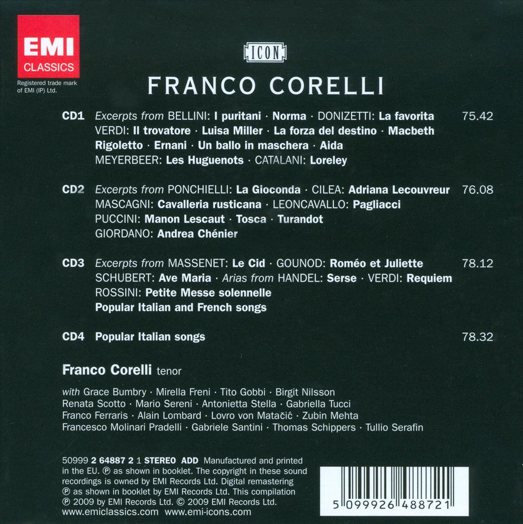 Icon: Franco Corelli cover art