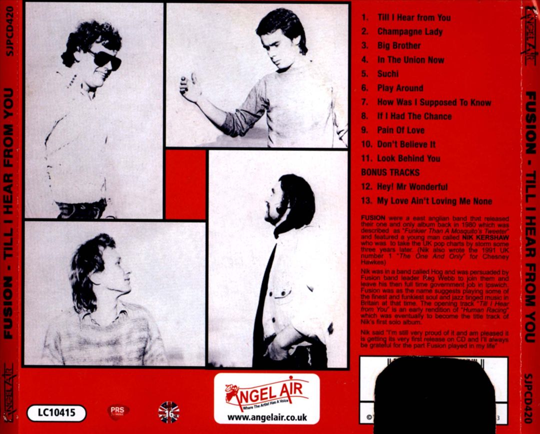 Till I Hear from You [Bonus Tracks] cover art