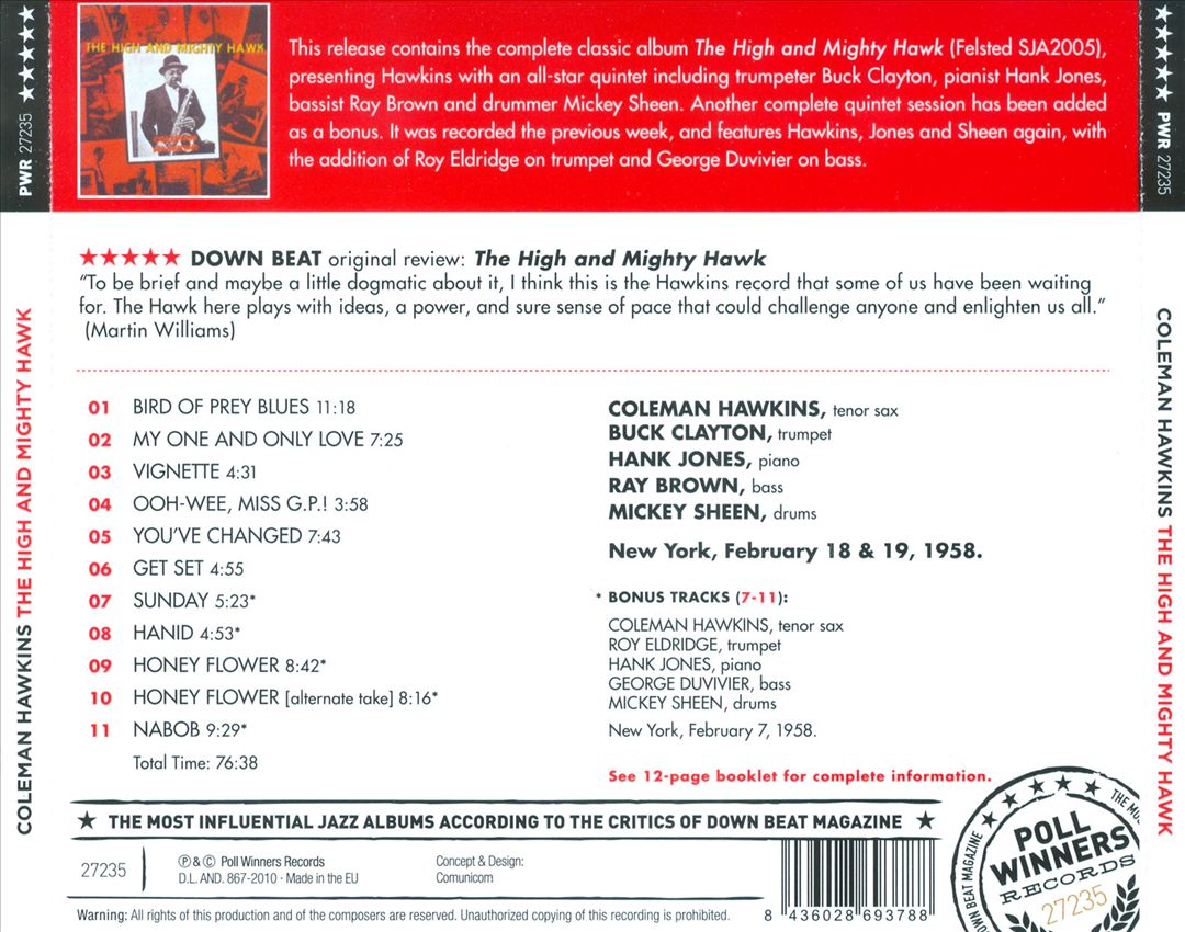 High And Mighty Hawk cover art
