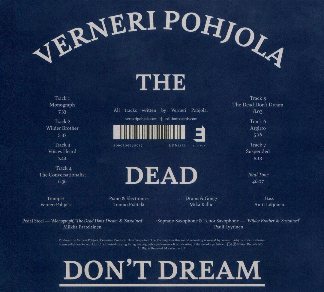 Dead Don't Dream cover art