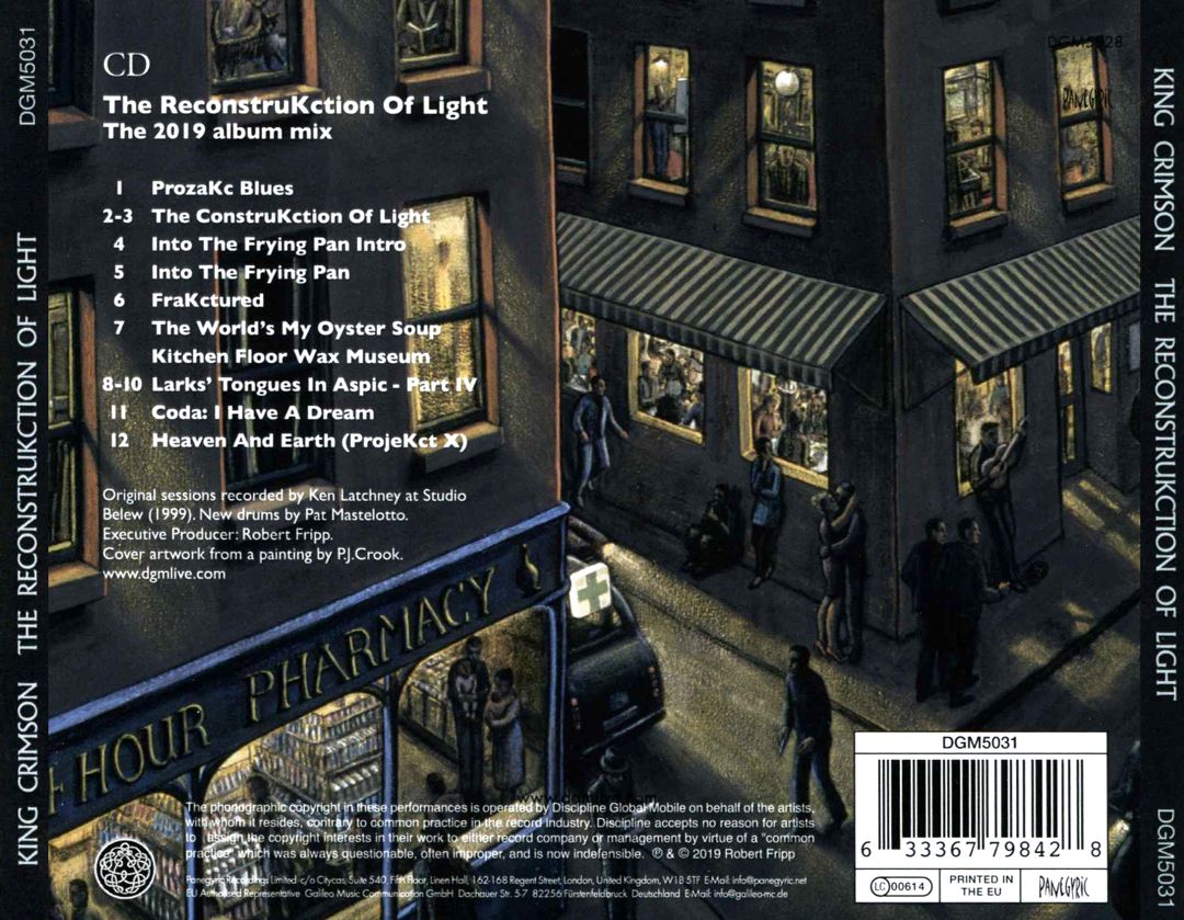 Reconstrukction of Light cover art
