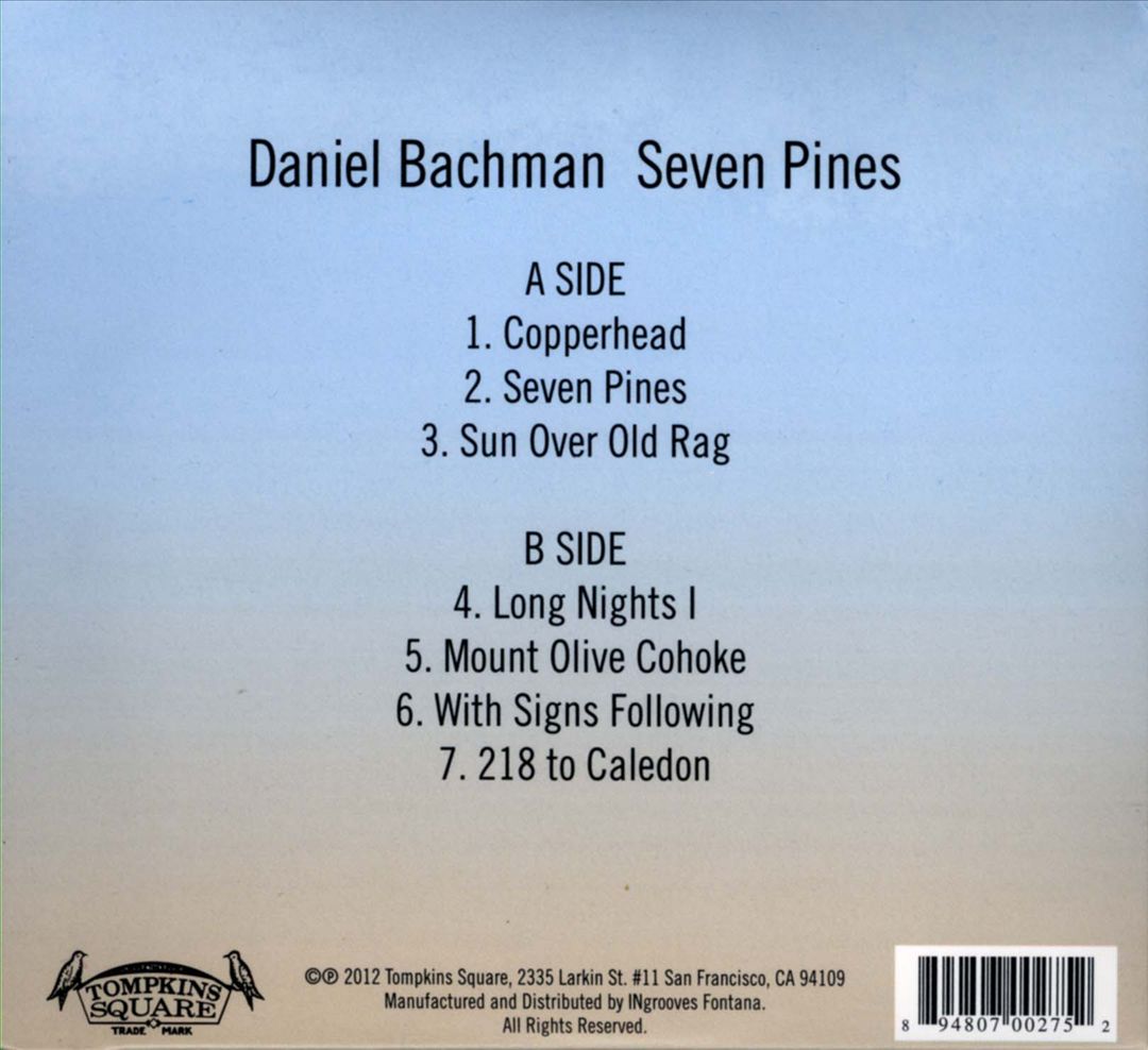 Seven Pines cover art
