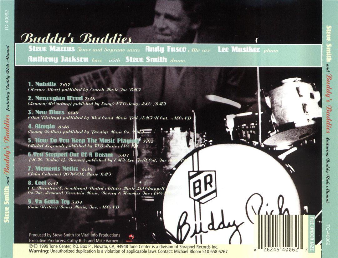 Steve Smith & Buddy's Buddies cover art