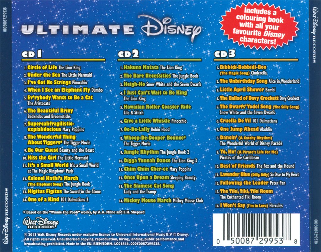 Ultimate Disney cover art