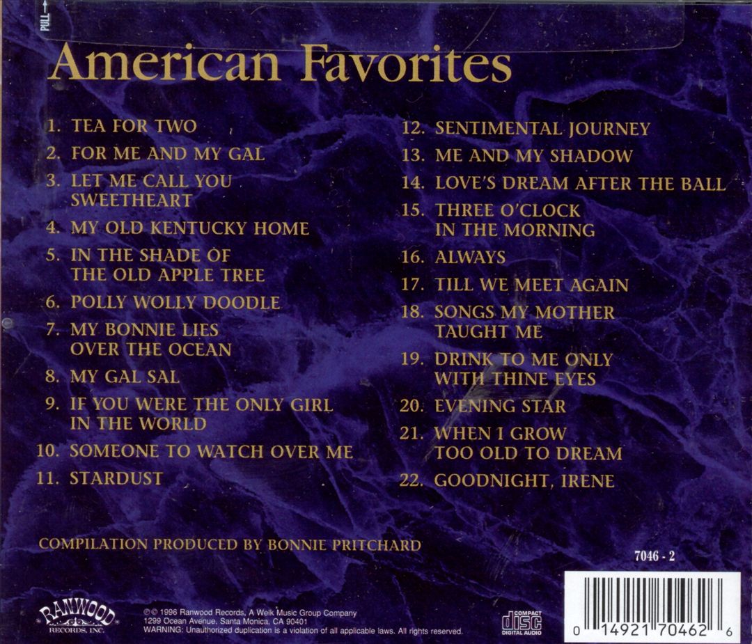 American Favorites cover art
