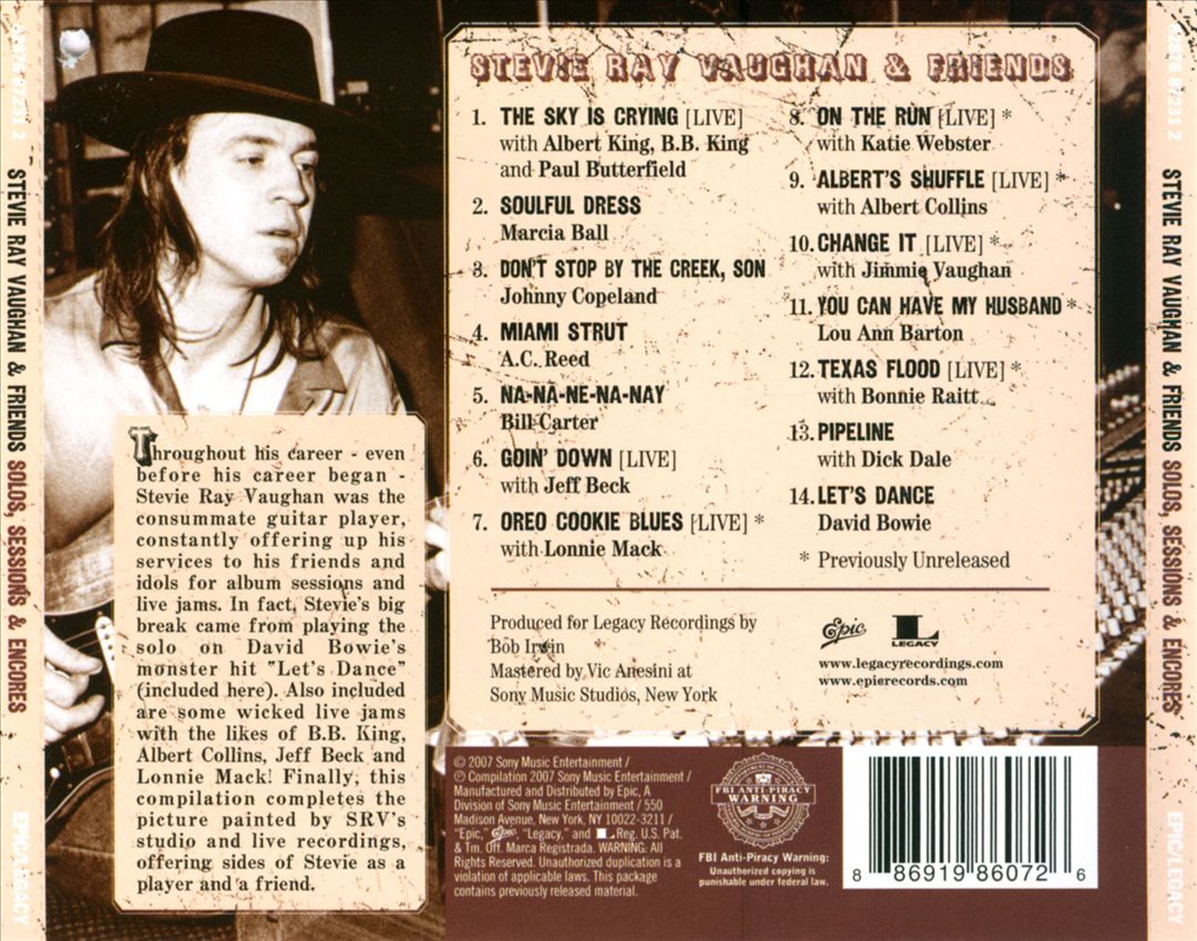Solos, Sessions & Encores cover art