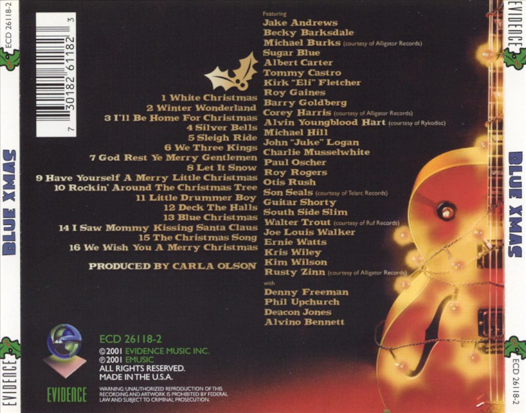 Blue Xmas: Christmas Blues Instrumentals cover art