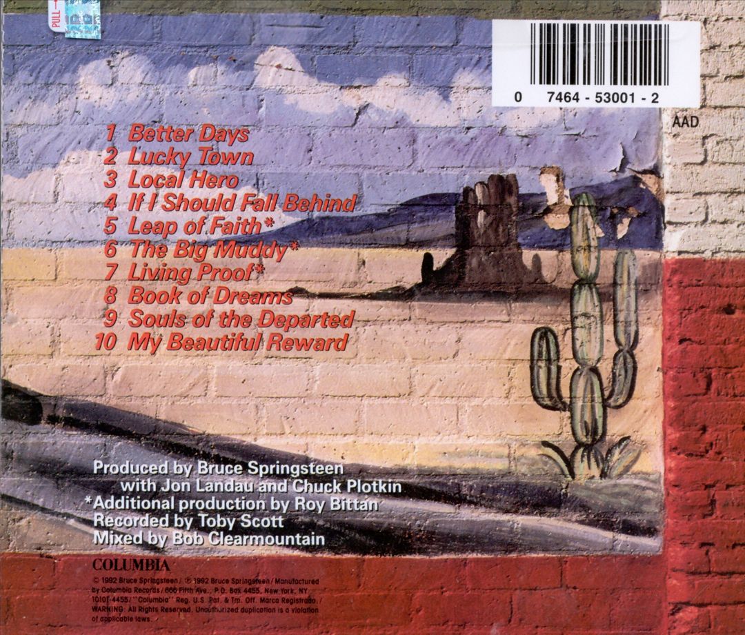 Lucky Town cover art