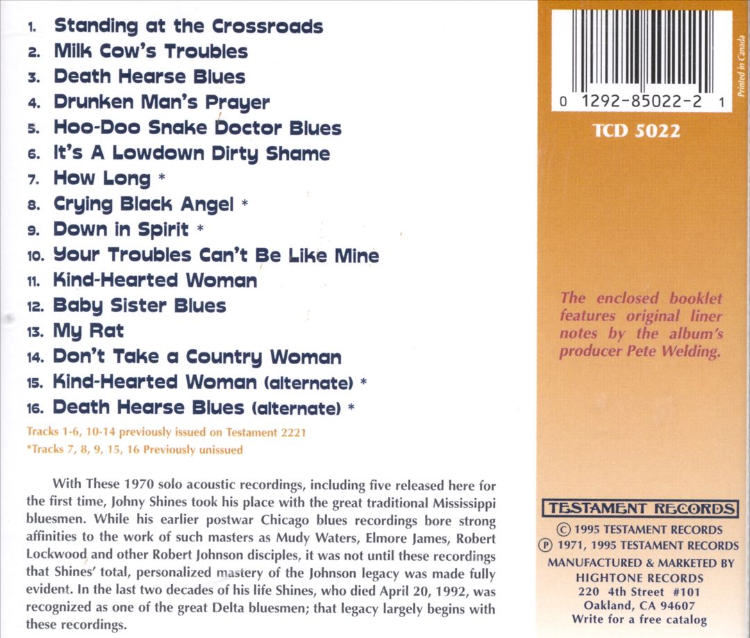 Standing at the Crossroads [Bonus Tracks] cover art
