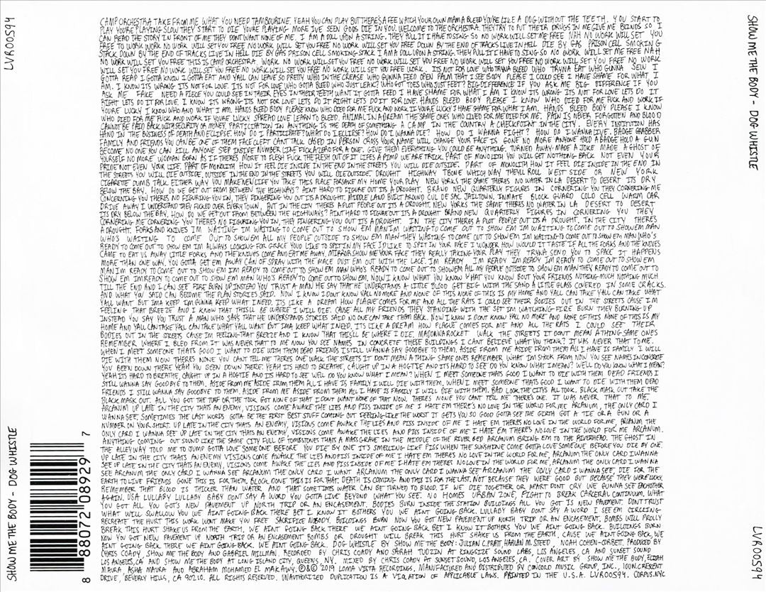 Dog Whistle cover art