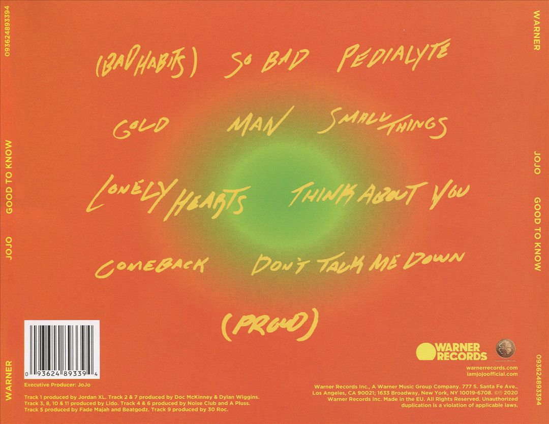 Good to Know cover art