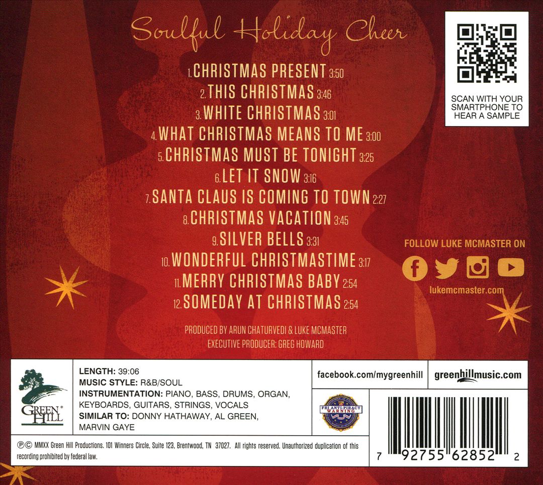Christmas Present: Soulful Holiday Cheer cover art