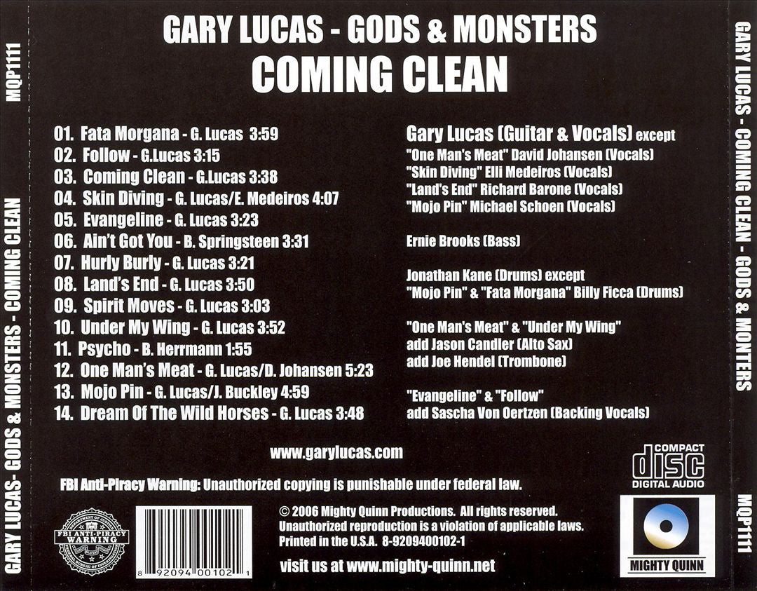 Coming Clean cover art