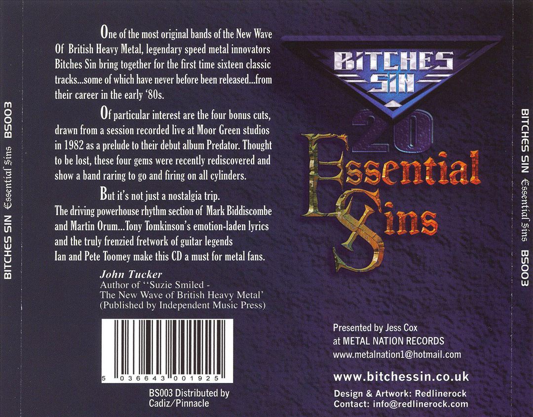 Essential Sins cover art