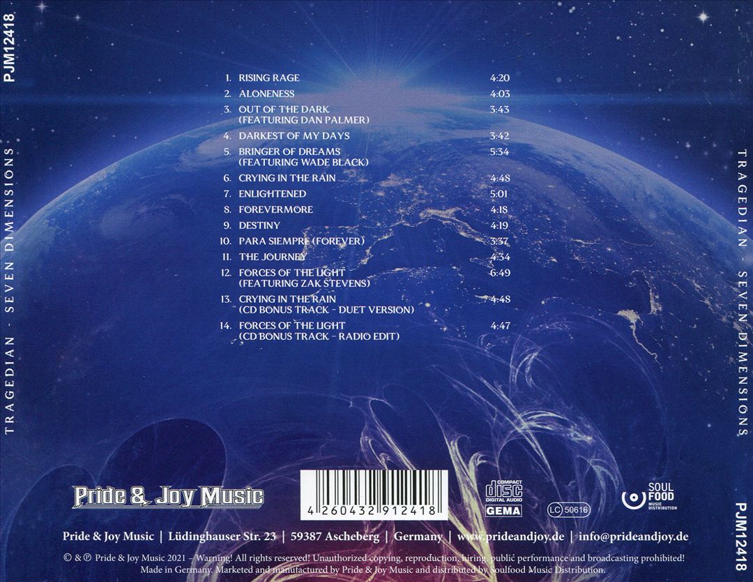 Seven Dimensions cover art