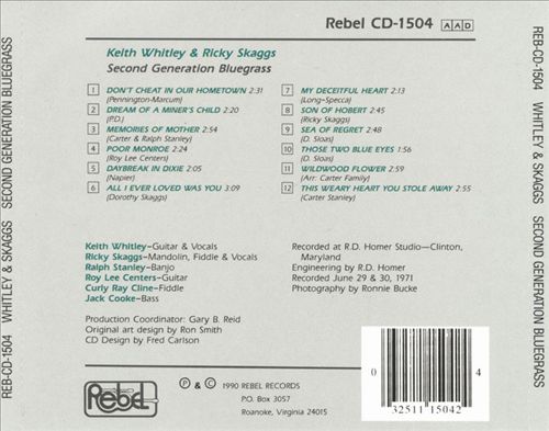 Second Generation Bluegrass cover art