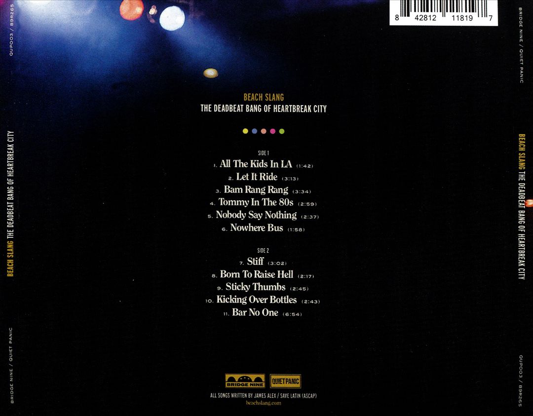 Deadbeat Bang of Heartbreak City cover art