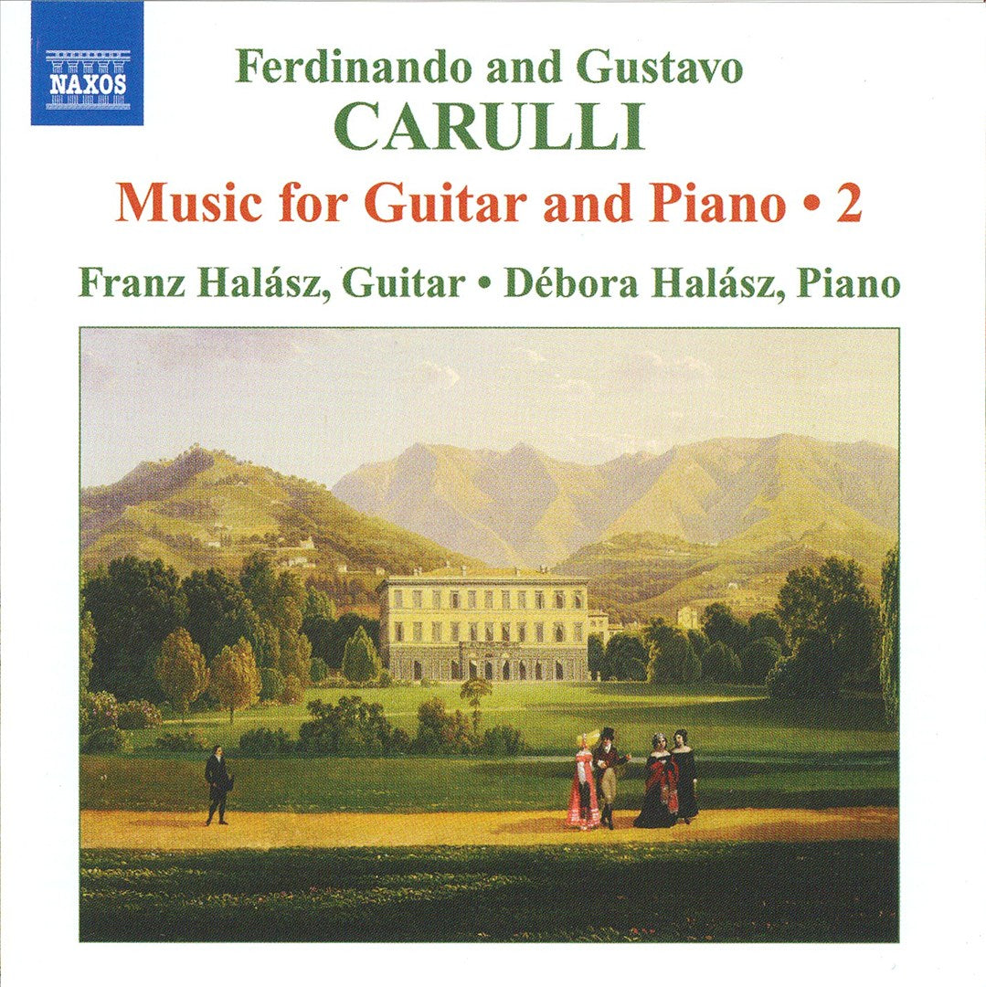 Ferdinando and Gustavo Carulli: Music for Guitar and Piano, Vol. 2 cover art