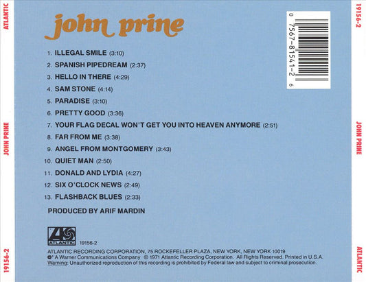 John Prine cover art