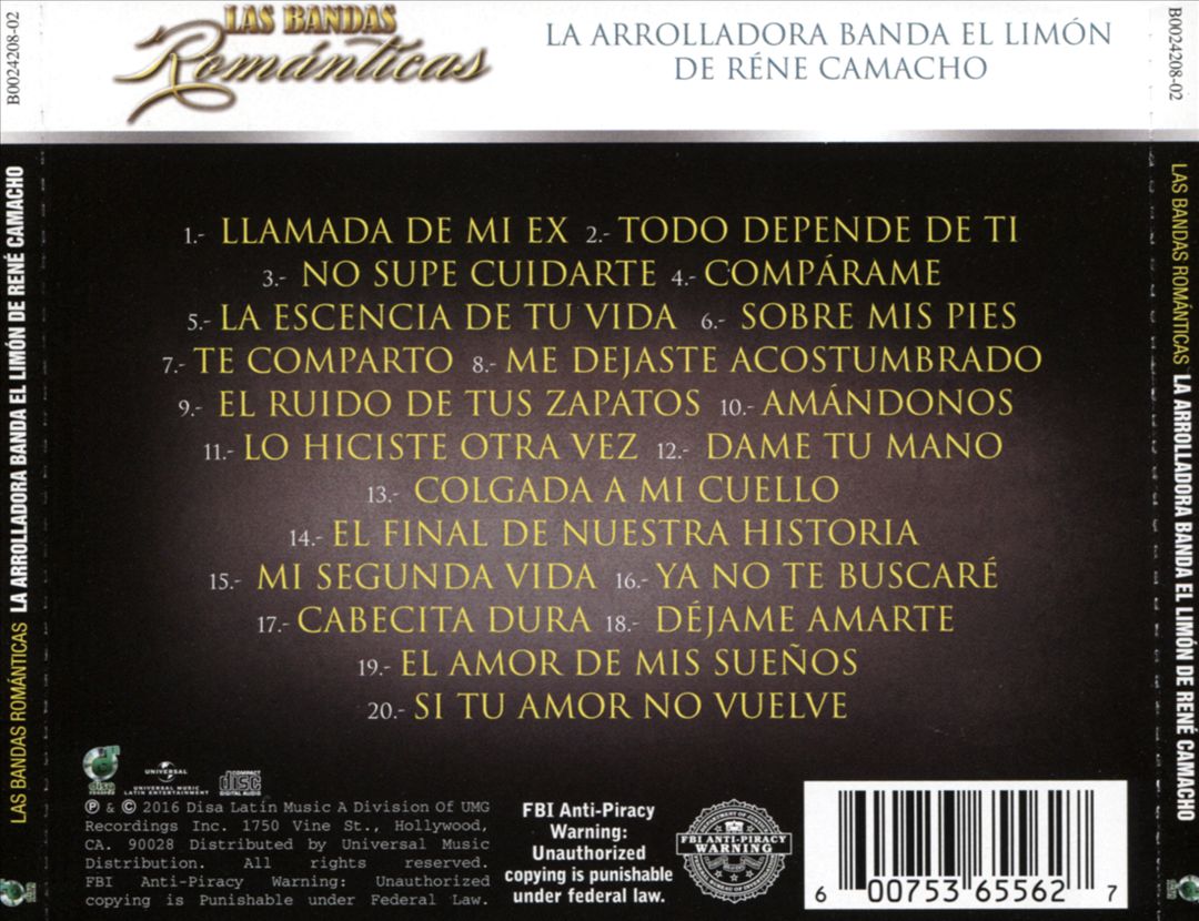 Bandas Románticas cover art