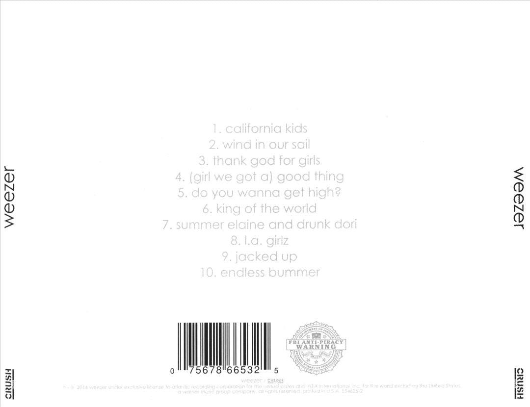 Weezer [White Album] cover art