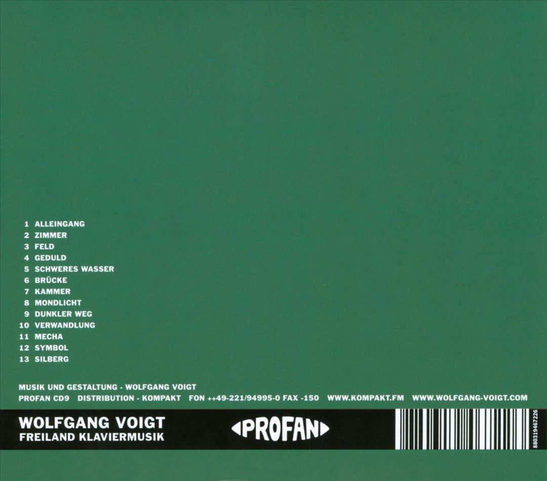 Freiland Klaviermusik cover art