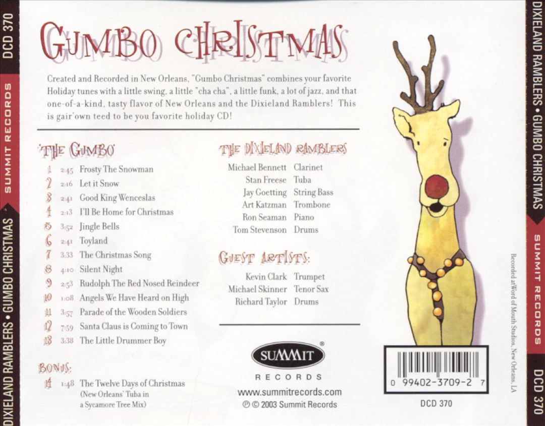 Gumbo Christmas cover art