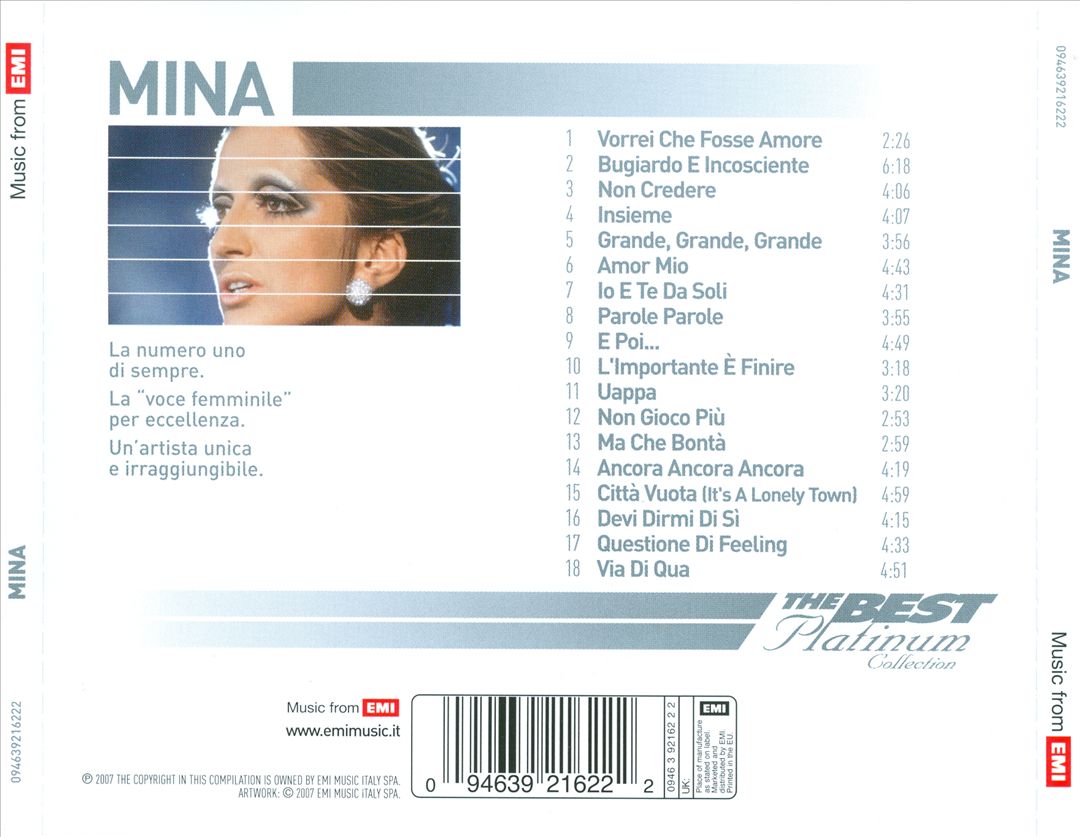 Best Platinum Collection cover art
