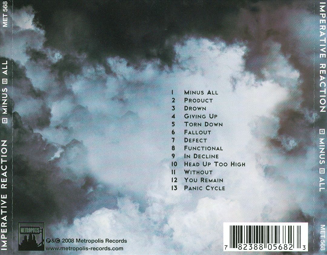 Minus All cover art