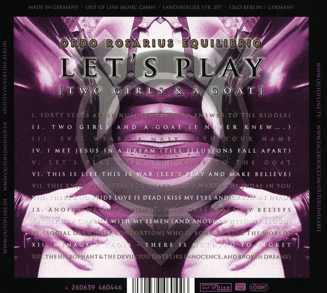 Let's Play (Two Girls and a Goat) cover art