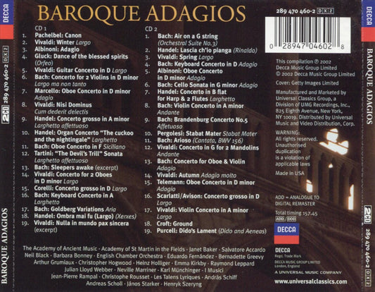Baroque Adagios cover art