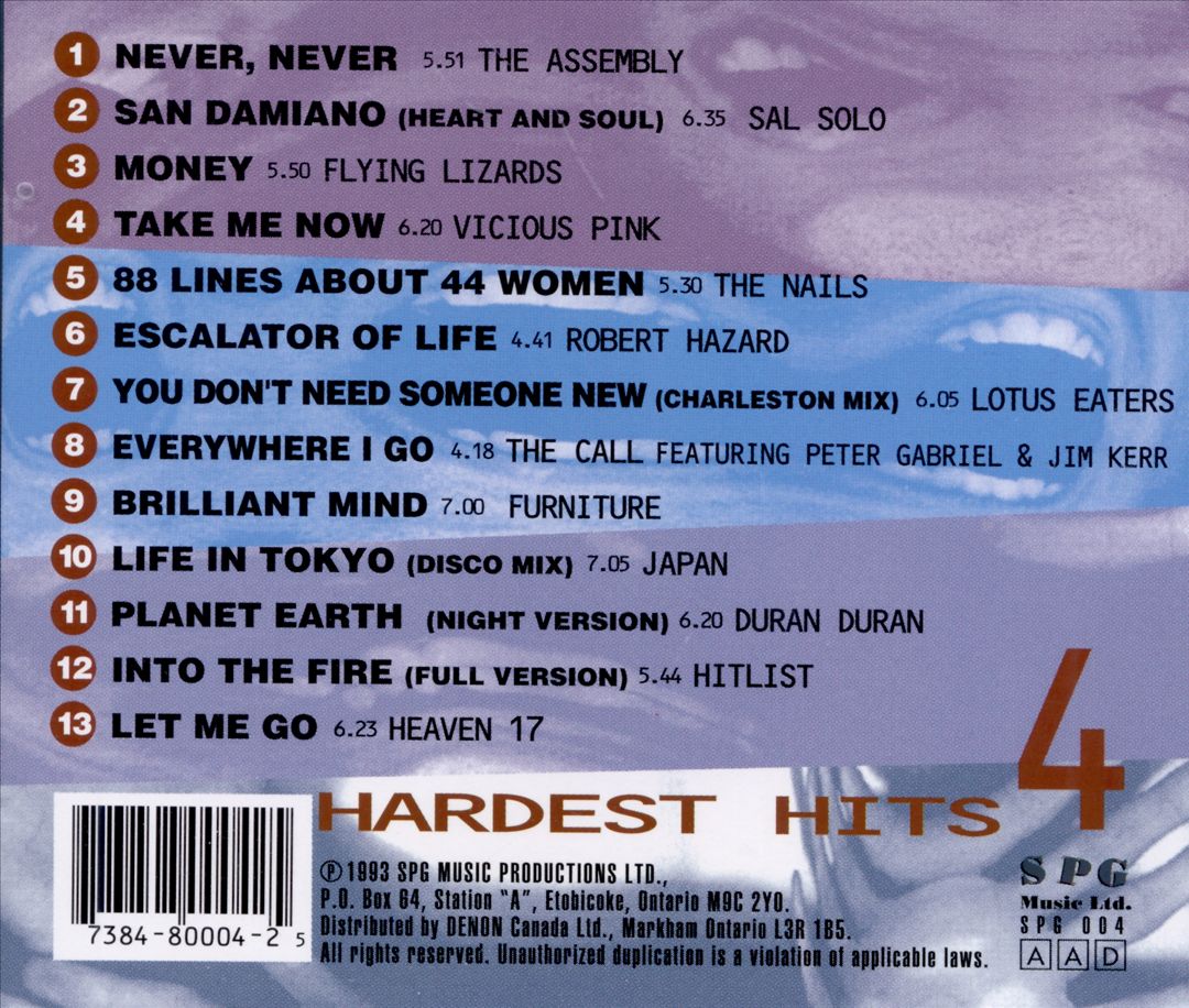 Hardest Hits, Vol. 4 cover art