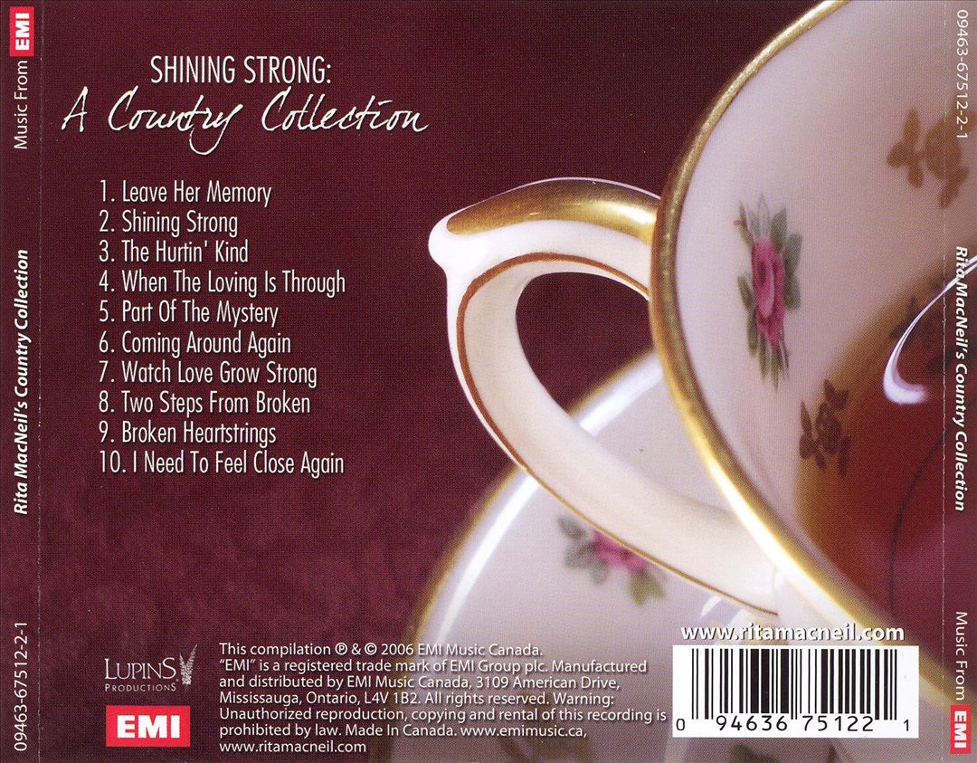 Shining Strong: Country Collection cover art
