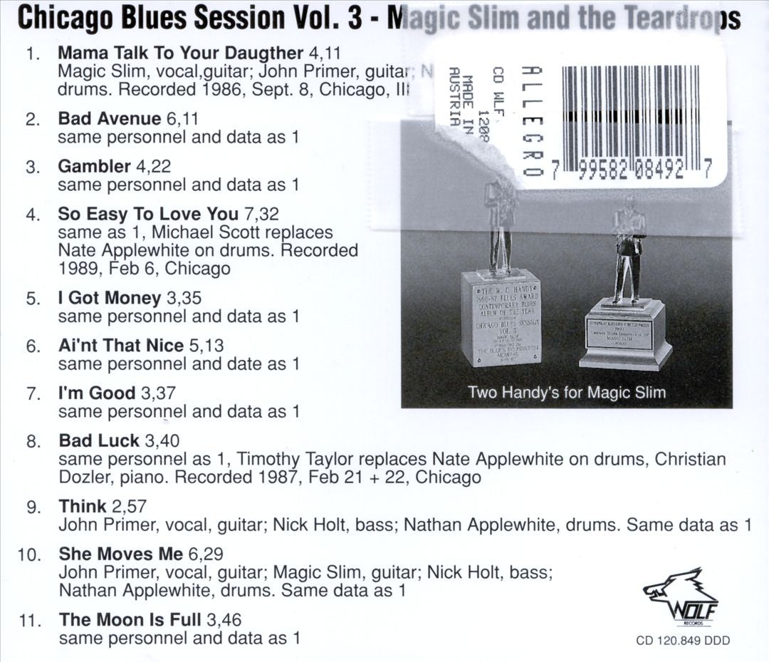 Magic Slim & the Teardrops cover art